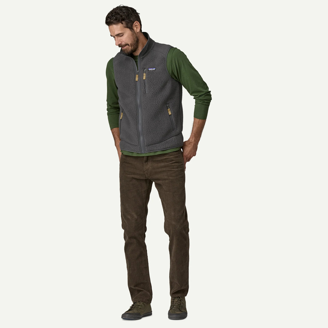 Men's Retro Pile Fleece Vest