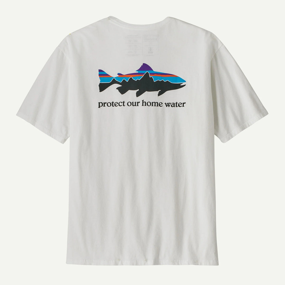 Men's Home Water Trout Organic T-Shirt
