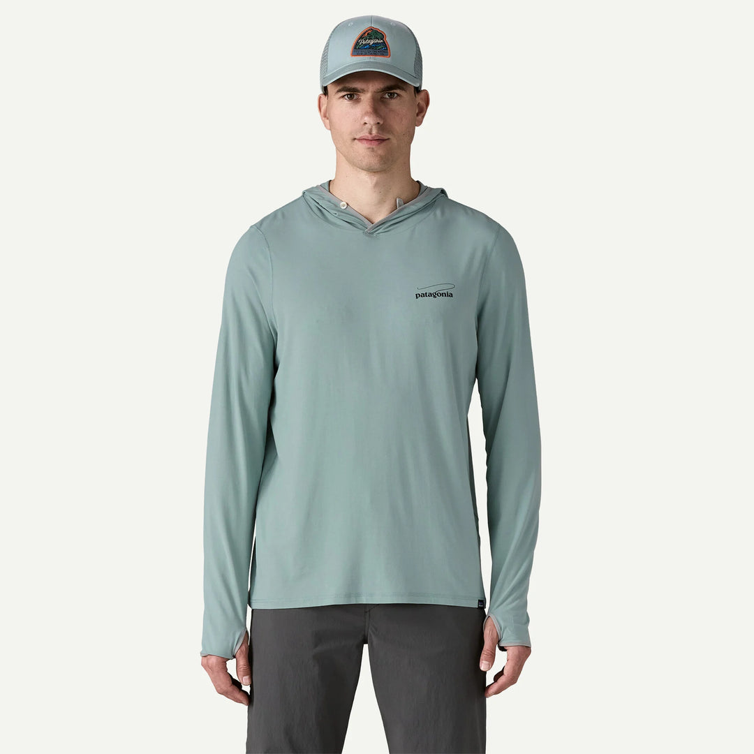 Men's Tropic Comfort Natural Graphic Sun Hoody 40UPF+