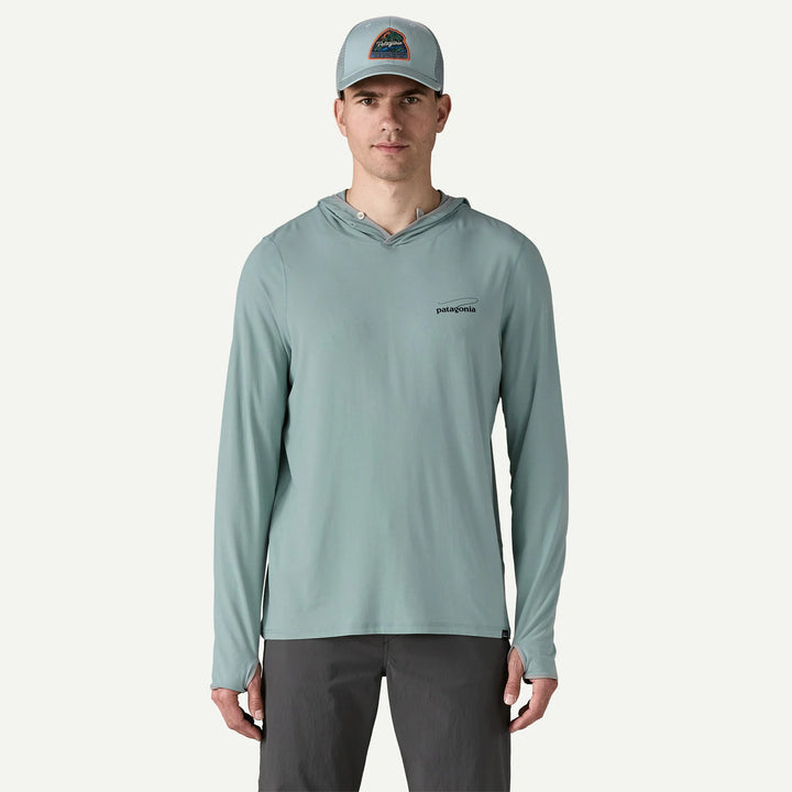 Men's Tropic Comfort Natural Graphic Sun Hoody 40UPF+