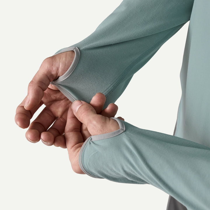 Men's Tropic Comfort Natural Graphic Sun Hoody 40UPF+