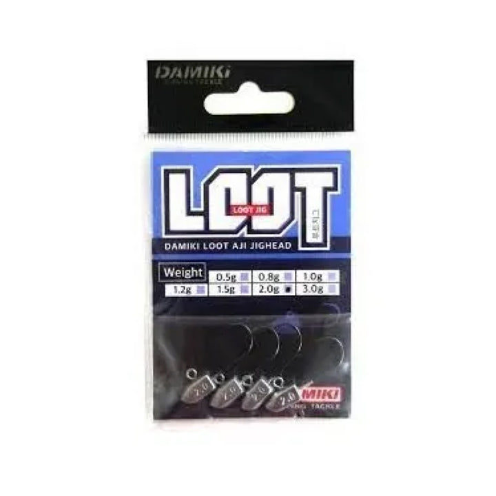 Damiki Loot Aji Jig - Testina Piombata