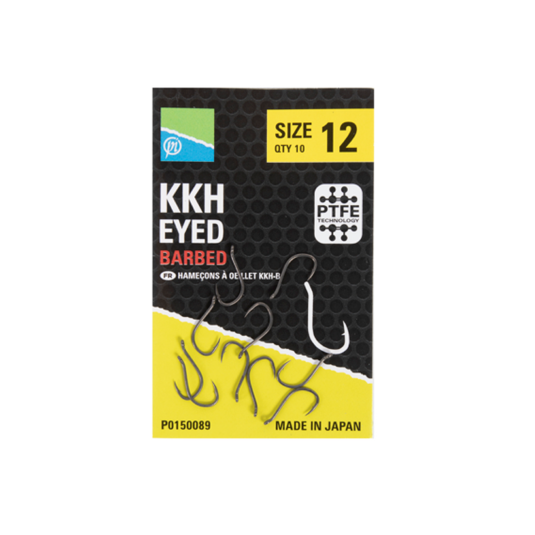 KKH Barbed Hooks - Eyed