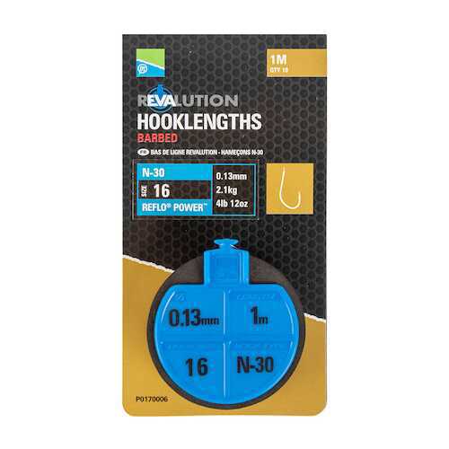 Revalution N-30 Hooklengths