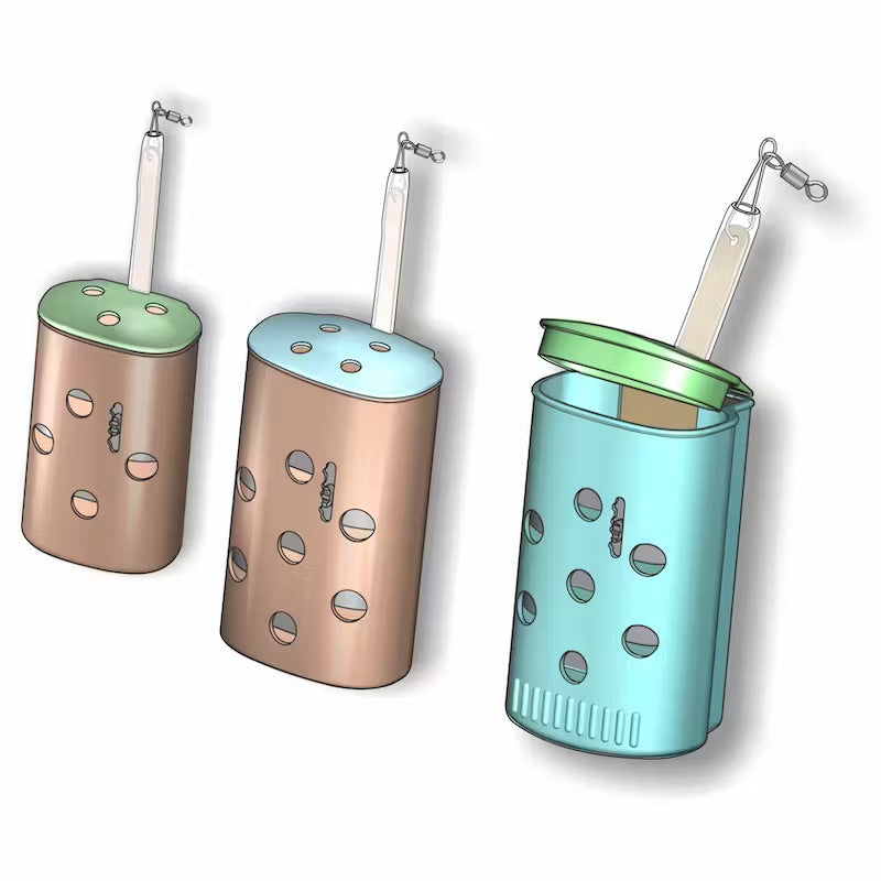 ADJUSTABLE LEGERING FEEDERS