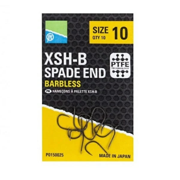 Xsh-B Spade End Barbless