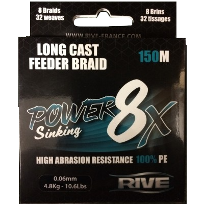 Longcast Feeder Braid Power Sinking Rive