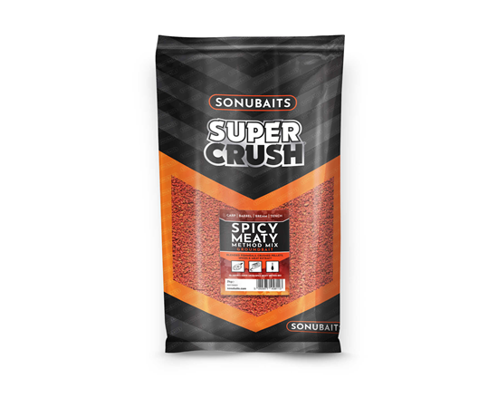 Super Crush Spicy Meaty Method Mix Groundbait 2Kg
