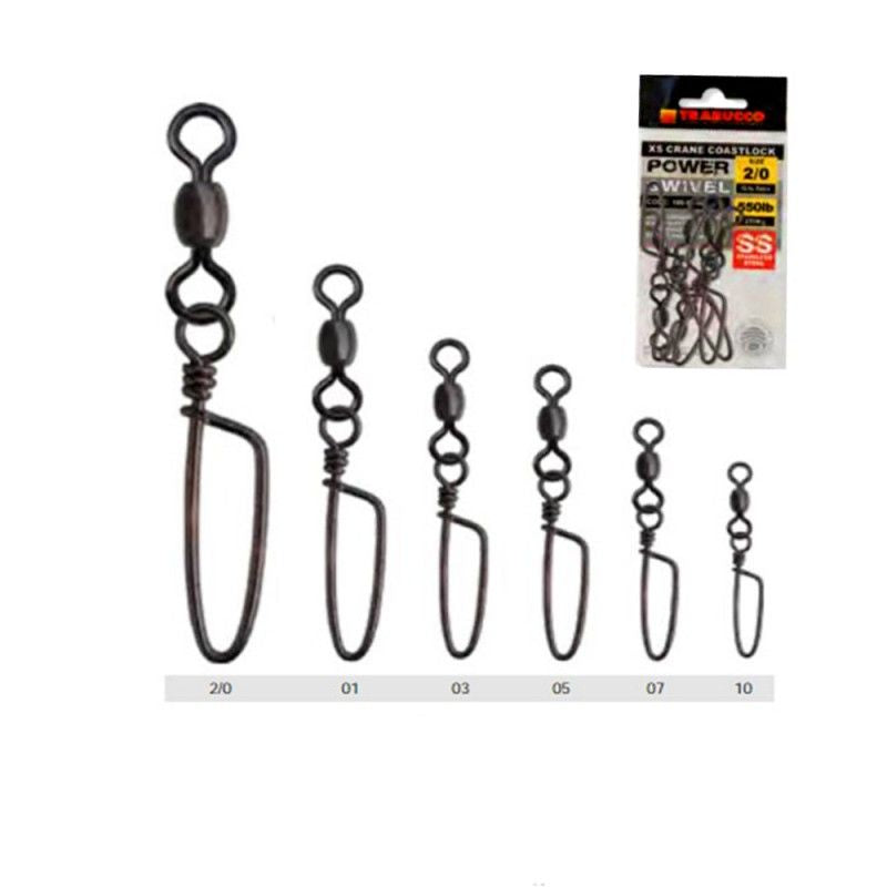 X-STRONG CRANE COASTLOCK SNAP - SWIVEL AND CARABINER