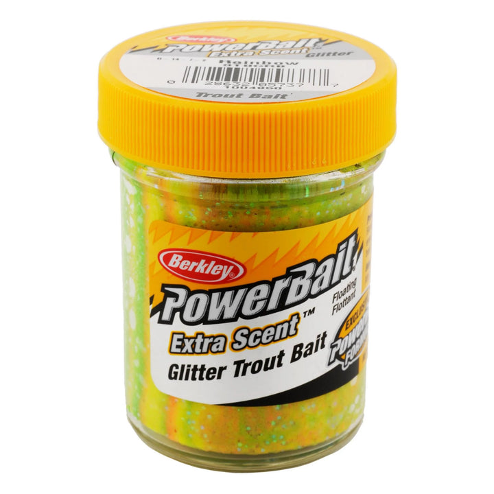 PowerBait Extra scent Glitter Trout Bait