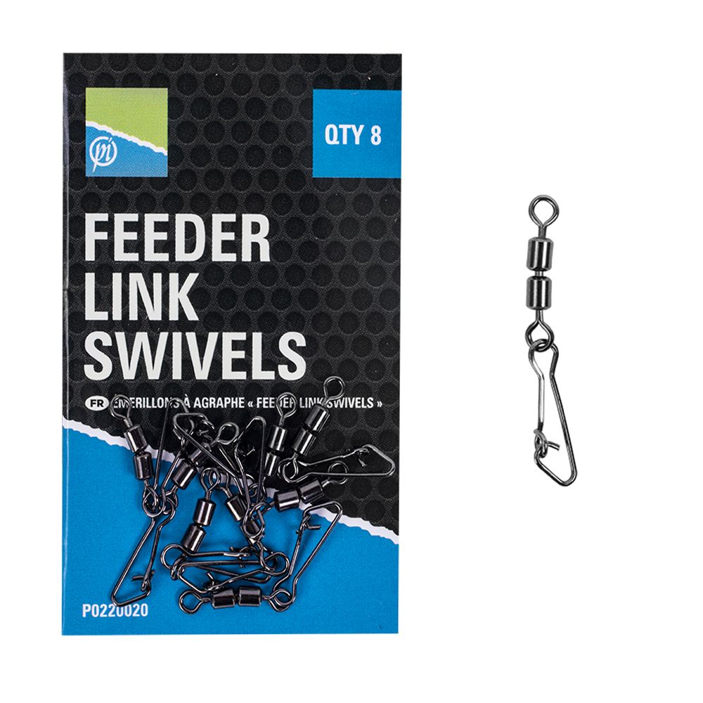 Preston Double Feeder Link Swivels