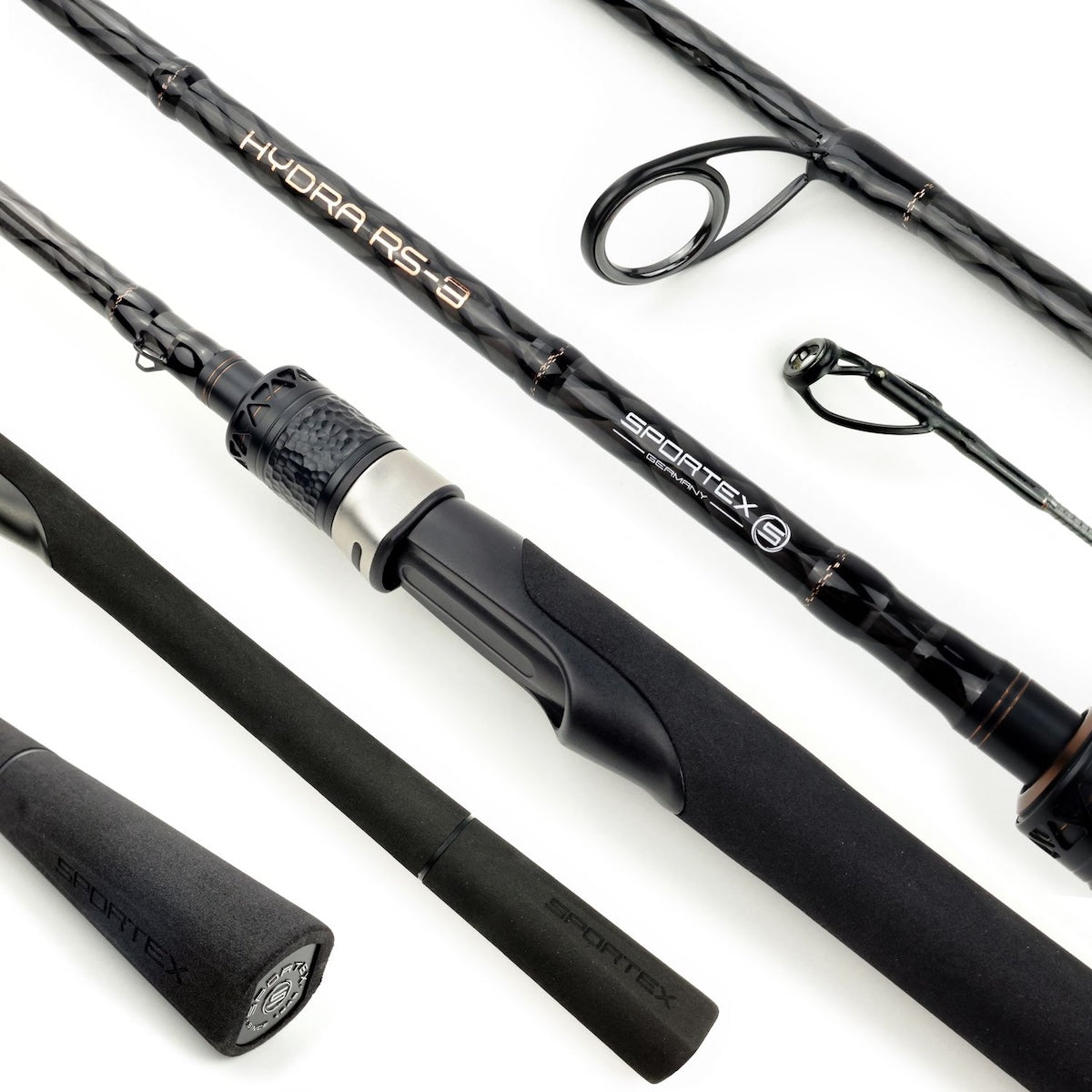 Sportex JIG-Xpert Luccio Canna Baitcast 2,25-2,55m - Carbonio Giapponese Per Esche Artificiali