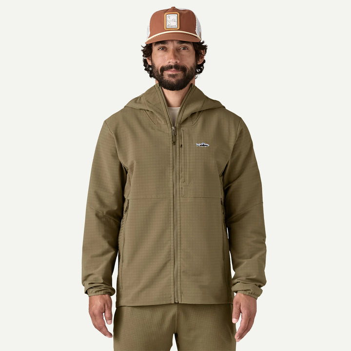 Men's R1® TechFace Fitz Roy Trout Hoody