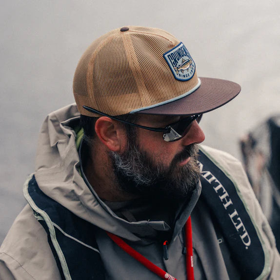 Trout Patch Mesh Trucker