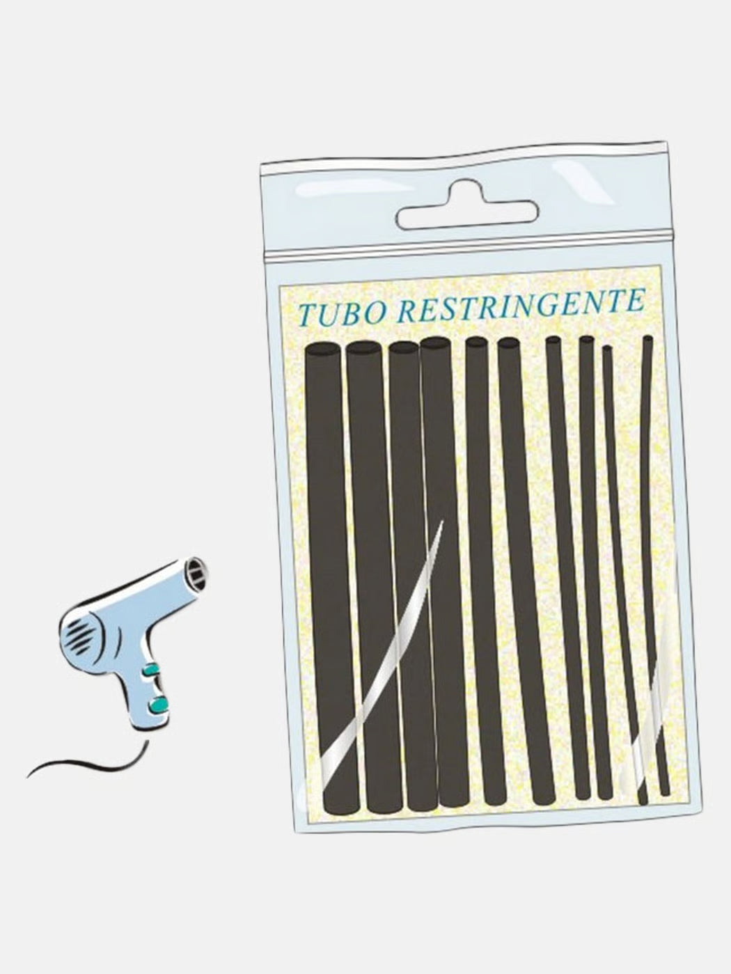 Tubo Restringente Assortito