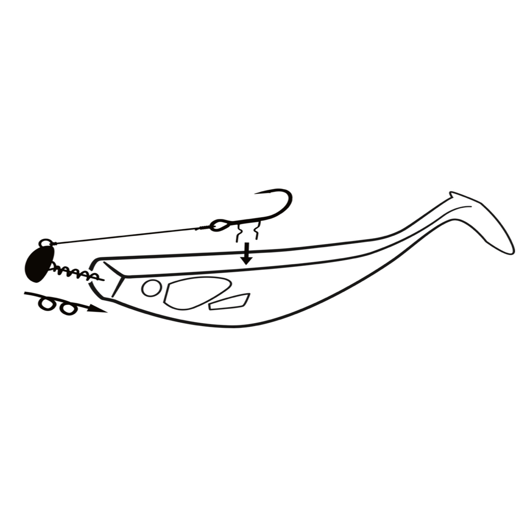 Shad Claw Rig