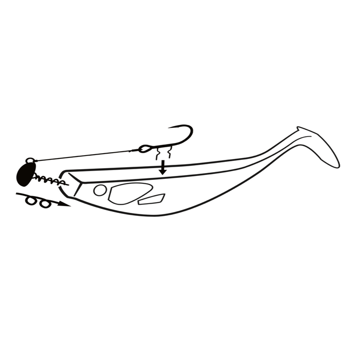 Shad Claw Rig