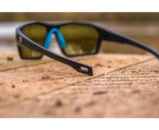 Absolute Wrap Sunglasses Amber Brown