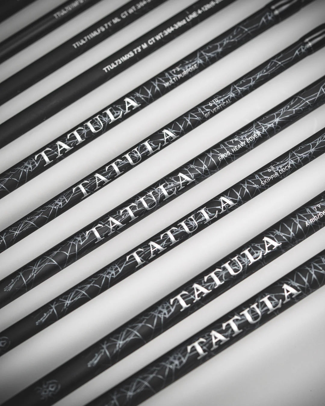 25 Tatula Bass Rods