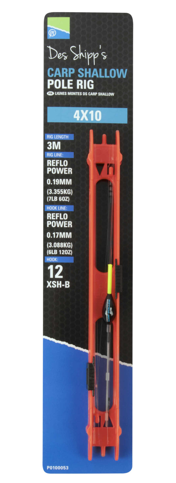 Des Shipp Carp Shallow Pole Rig